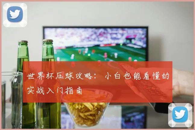 世界杯压球攻略:小白也能看懂的实战入门指南