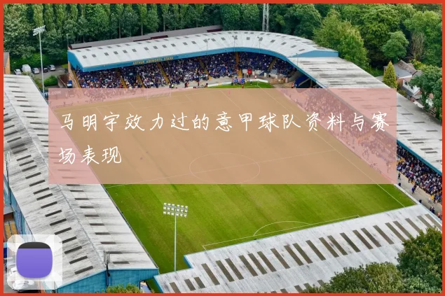 马明宇效力过的意甲球队资料与赛场表现